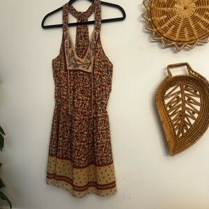 Floral embroidered dress